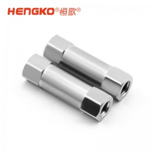 恒歌一體式接頭阻尼液壓過渡接頭體帶節(jié)流小孔阻尼限流閥過濾器