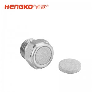 不銹鋼電磁閥消聲器_氣泵空壓機除塵降噪過濾器